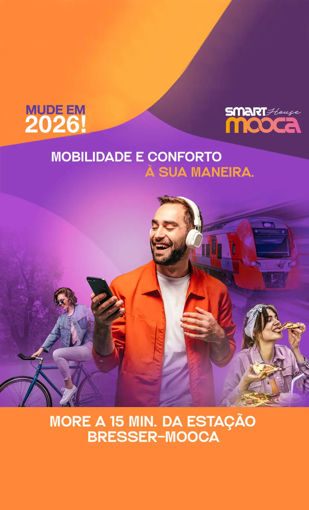 Smart House Mooca - Mobilidade e Conforto à sua Maneira