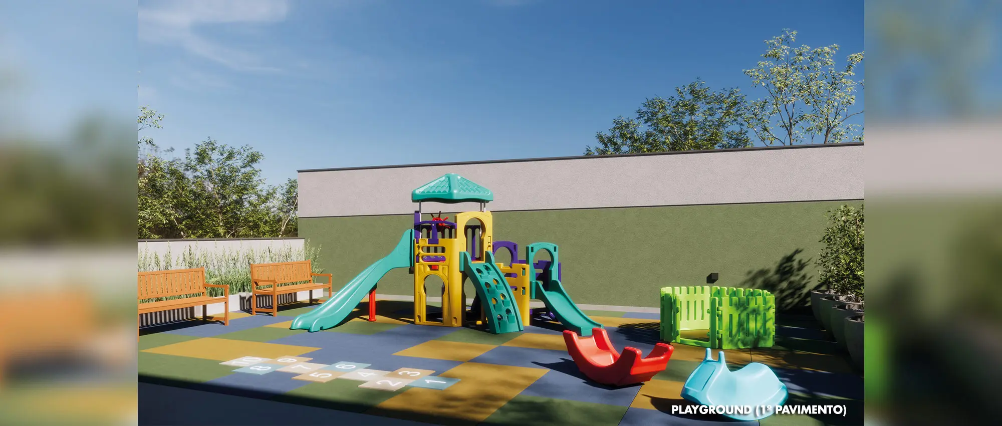 Smart House Mooca - PLAYGROUND (1º PAVIMENTO)