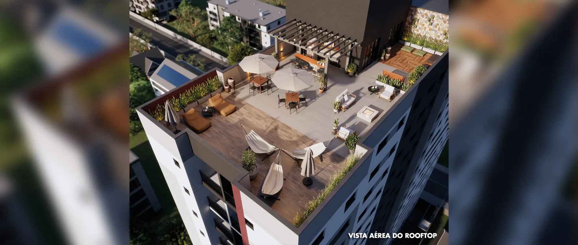 Smart House Mooca - VISTA AÉREA DO ROOFTOP