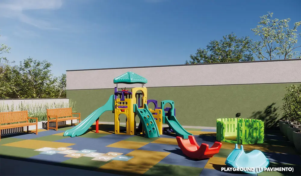 Smart House Mooca - PLAYGROUND (1º PAVIMENTO)