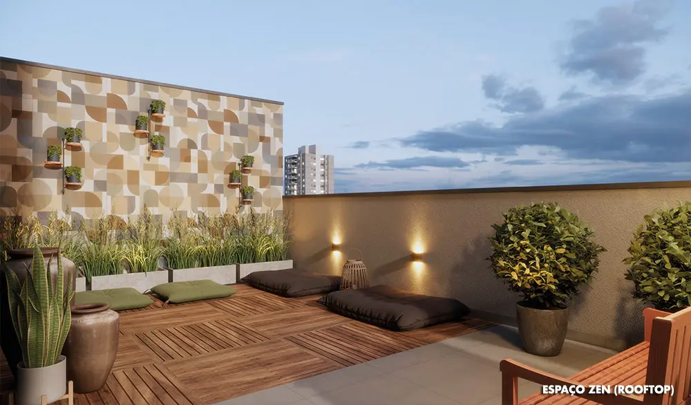 Smart House Mooca - ESPAÇO ZEN (ROOFTOP)